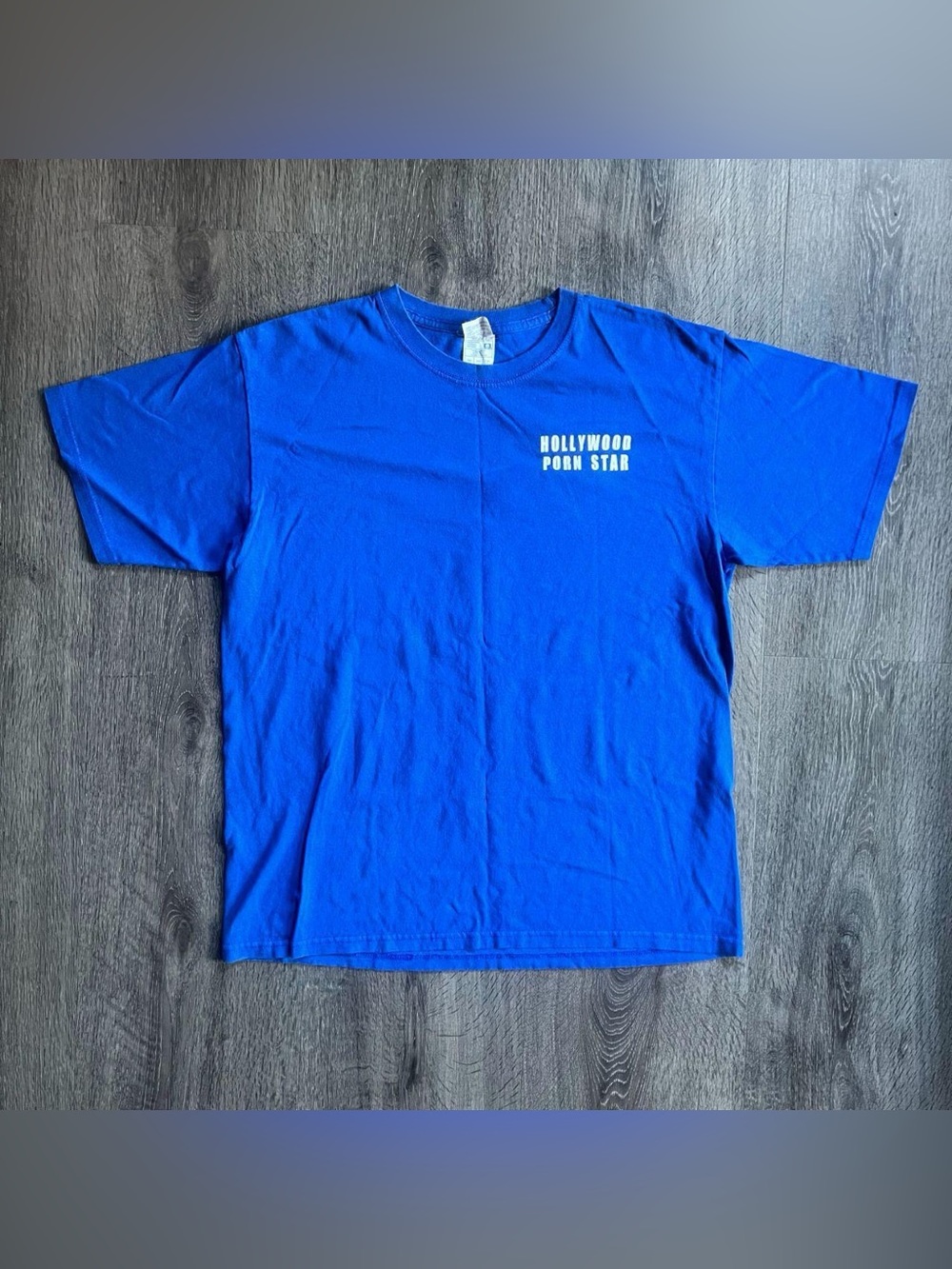 ★ Hollywood P*rnStar TShirt - Blue ★